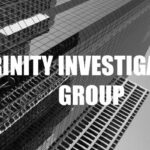 Trinity Investigative Group Website Banner with buildings in the back